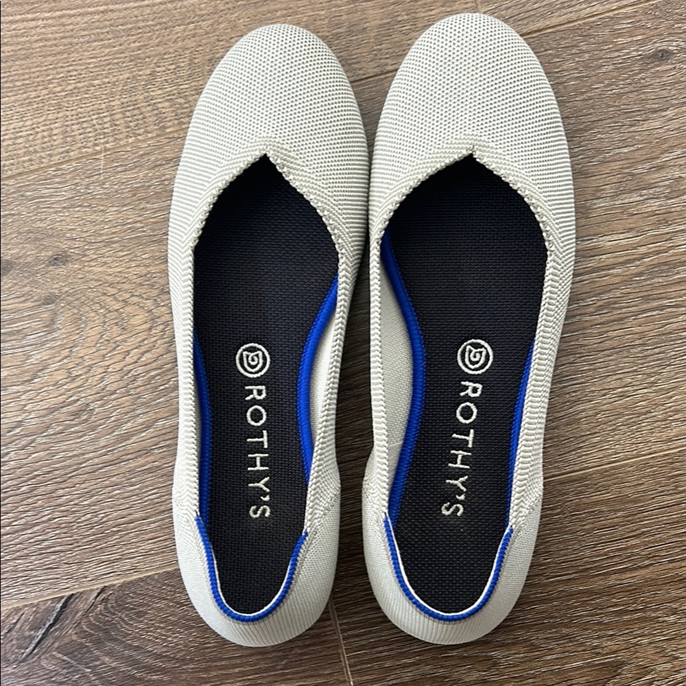 Rothy's Women's Cream Flats